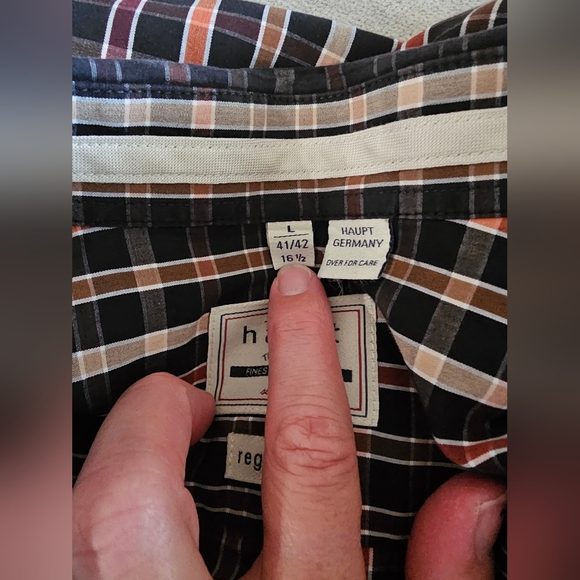 Haupt Mens Dress Shirt - Picture 2 of 3